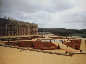 人工幾何化的庭園「凡爾賽宮」