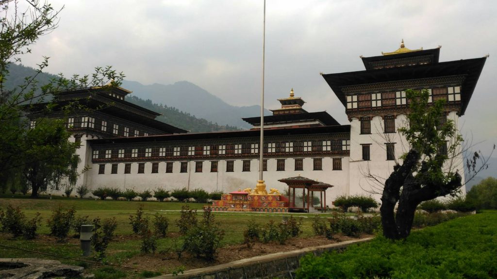 國會所在地~大西丘棕Tashi Choe Dzong